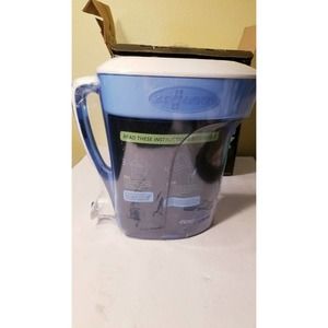 Zero Water 10 Cup Water Filter Pitcher w/Digital TDS Water Quality Meter #ZP-010